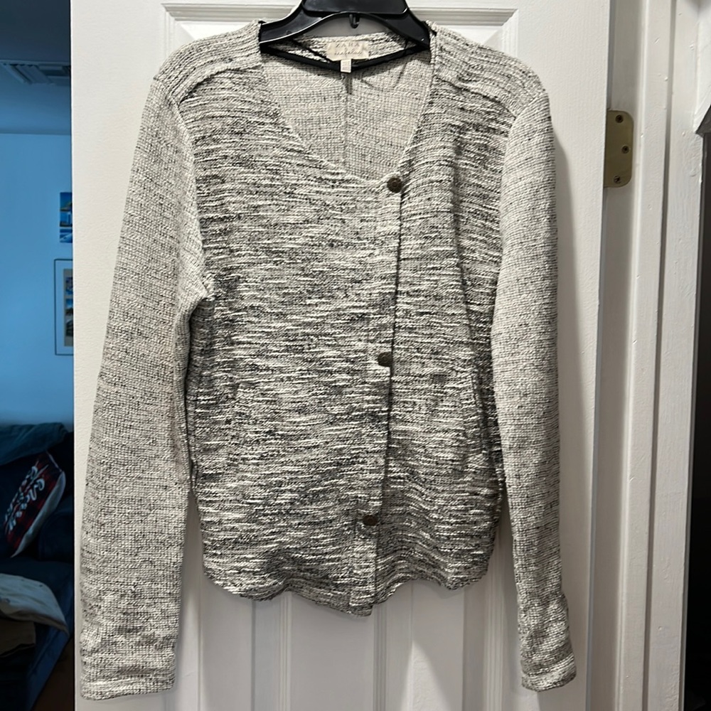 Zara grey trafaluc sweater/ jacket